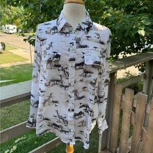 Banana Republic Safari Blouse